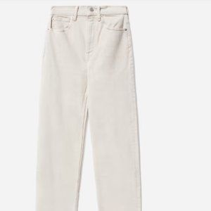 Everlane the way high jean flax
